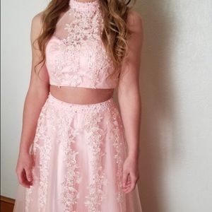 Two piece prom dress ACCEPTING PAYPAL ONLY